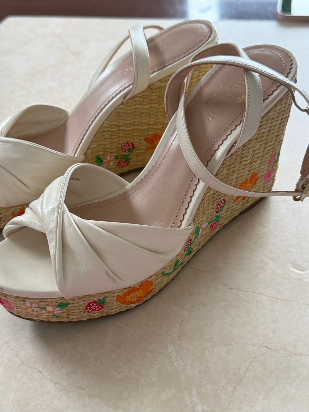 Kate spade Tallulah Strawberry Garden Espadrilles